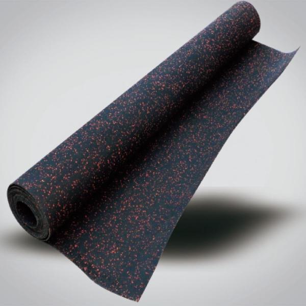 1220X6mm Non Slip Rubber Matting Roll Shock Absorption Gym Mat Rolls Lightweight For Exercise