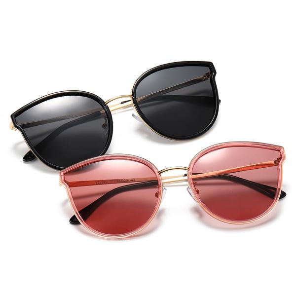 Trendy UV400 Big Frame Personalized Driving 142MM Women Sunglasses