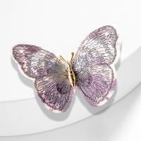 Broche de papillon personnalisée faite à la main Élégante bijoux cadeau, design hypoallergénique et léger