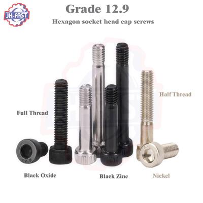 M3*6 M6 DIN912 Zinc Plated Internal Hex Socket Head Cap Screw M12x1.5 Allen Type 5mm