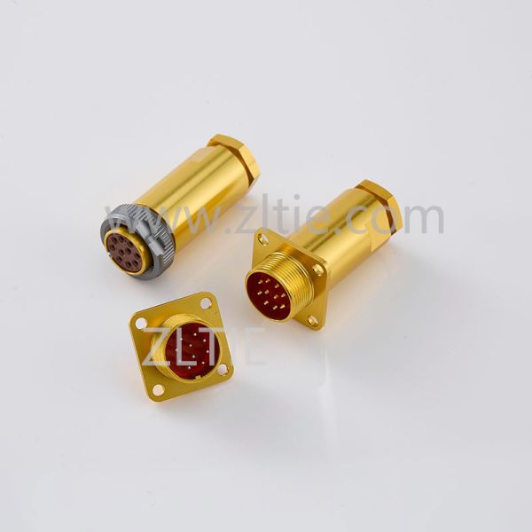 Threaded Russia Standard Circular Connector PC10TB Male and Female Connector РС10ТВ RS10TV