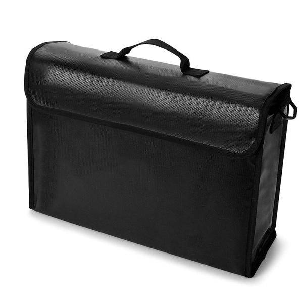 Extra Large Fire Resistant Document Bag For College Yearbooks / Bulging Photo Albums