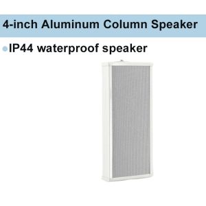 40W Column Sound System Aluminum Waterproof IP44 Column PA Speaker