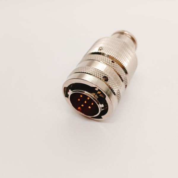 Aerospace Grade Waterproof Circular Connector with Gold-Plated Contacts and Aluminum Alloy Shell Bayonet Receptacle