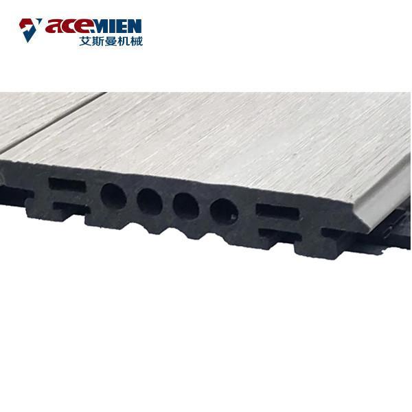Double Screw Wood Plastic Composite Production Line PE PVC WPC Profiles Machine