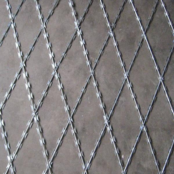 Weld Razor Wire Mesh BTO22 75mmx150mm