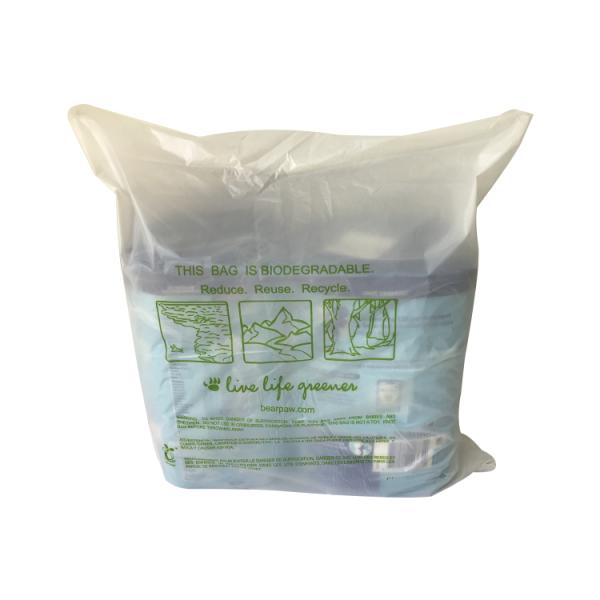 eco reusable corn starch plastic packaging fruit bag, Food Grade Corn Starch Eco Roller Compostable Garbage Bags