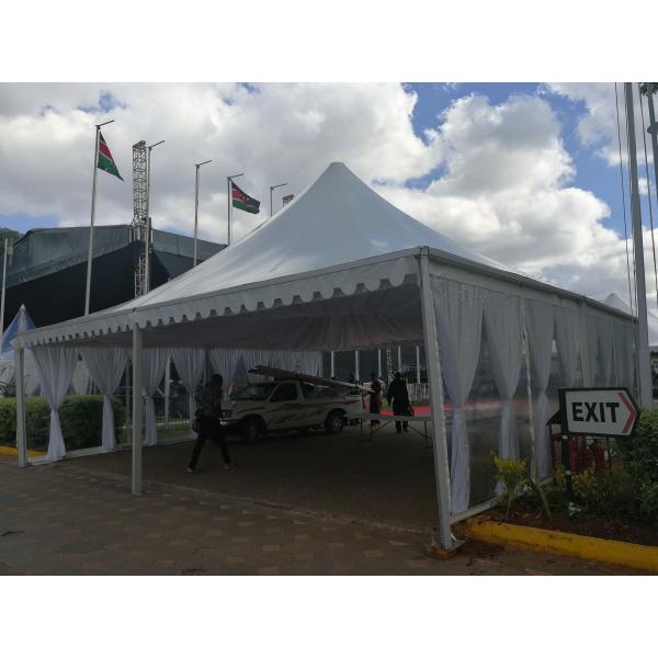 Pagoda Tent 10x10m Commercial Party Bline Tent Alpain Tent 10x10m 6x6m 5x5m With Ceiling And Curtain