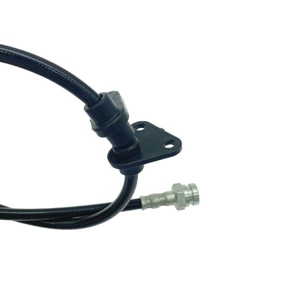 Motorcycle Motor Stainless Steel Braided Hose Assembly SAEJ1401 Anti Aging
