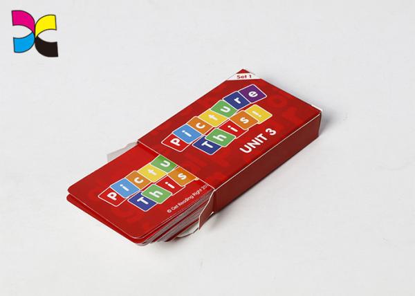 CMYK Color Card Printing Services Art Paper With Round Corner OEM Accepted