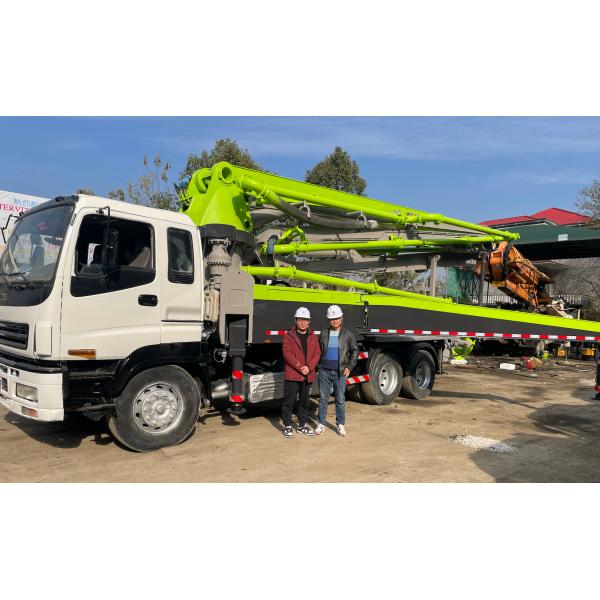 ZLJ5230THBTE 38X-5RZ Used Truck Concrete Pump 38M White