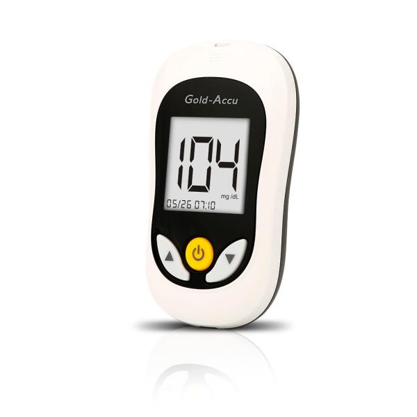 FDA Blood Sugar Testing Devices 20-600mg/dL Test Range 180° Applying Blood