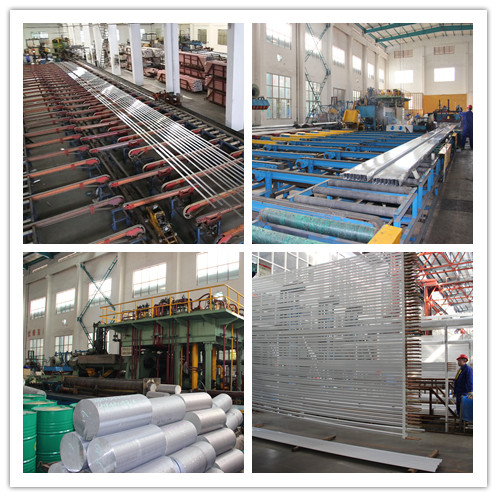 Штранг-прессование промышленной лопатки вентилятора металла ОЭМ алюминиевое профилирует продукты к охлаждая лезвию