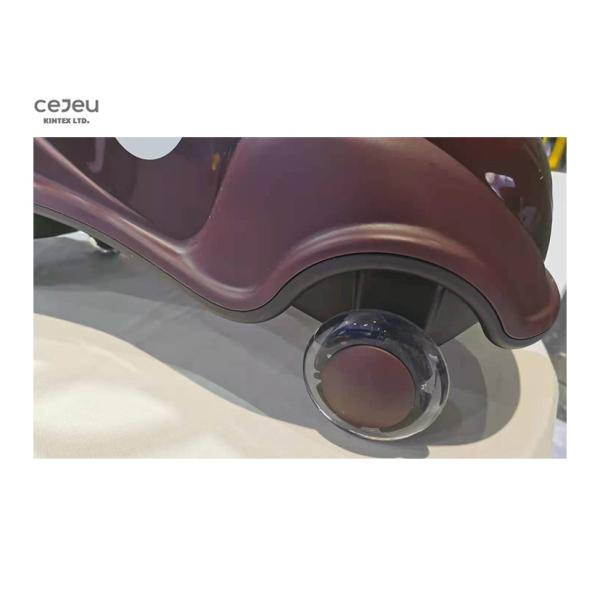 Рожок воздуха Брауна качание виляет автомобилем с колесами Pu проблескивая постарел звук 3 Bebe