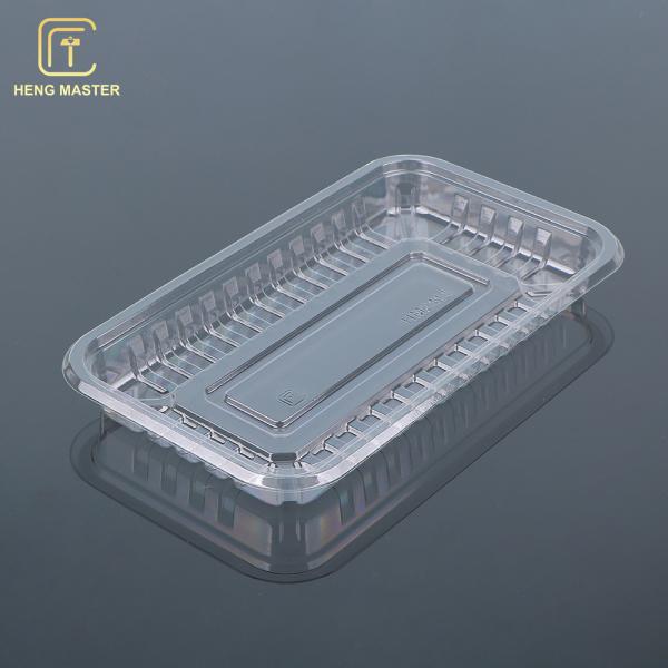 Food Grade Plastic Disposable Fruit Tray PP Plastic For Frozen Meat