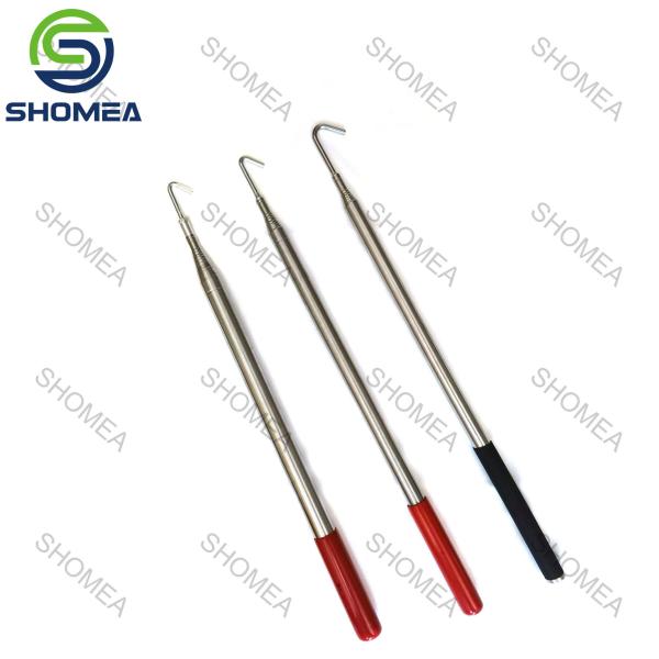 SHOMEA Customized 9.5Ft 10Ft 14Ft 16Ft 18Ft Stainless Steel Frisbee Golf Disc Retriever Tool