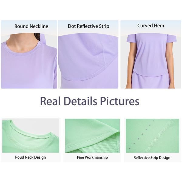 Lightweight Cool Women Shorts Sleeve Horse RiidingTops Equestrian Apparel
