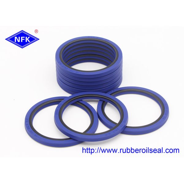 DINGZING Buffer Seal Hydraulic D-10 45*55.7*3 TPU/8L95+PA Blue Hydraulic Shock-Absorb Precision Seal Ultra-Durable