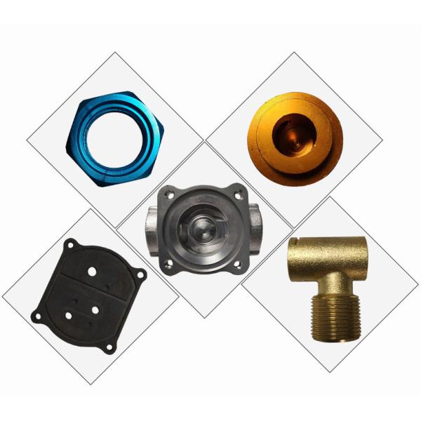 acier inoxydable de la commande numérique par ordinateur 304 316 usinant 7075 parts de cuivre en aluminium