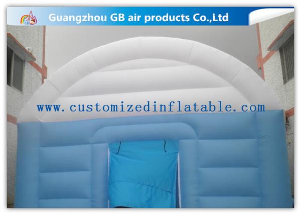 CE / UL Air Blowers Inflatable Air Tent Grass Giant Wedding Party Tent Made by Oxford Cloth