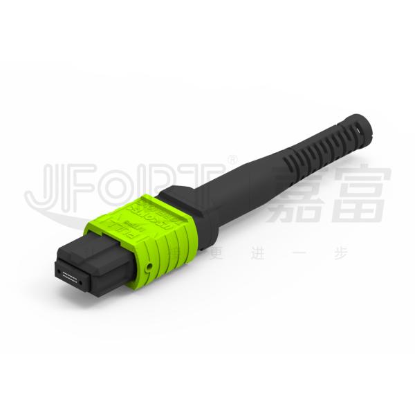 12 гибкий провод полярности b Aqua кабеля мультимодных 50/125 3.0mm LSZH хобота ядра MPO