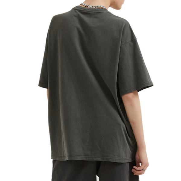 Heavy Weight 100% Cotton Sports Wear Hip Hop Drop Shoulder Oversized Tee Unisex