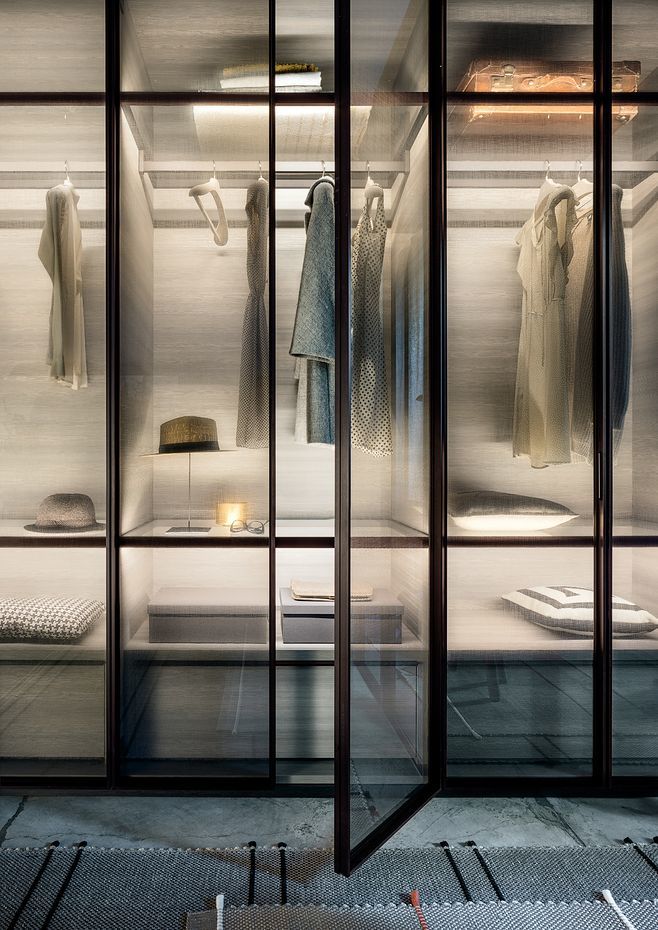 XinJun Factory New Design Wardrobe with Glass for Bedroom