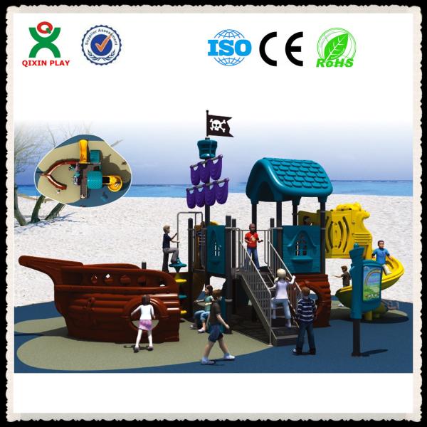 Kids Outdoor Pirate Ship Playground Equipment for Sale