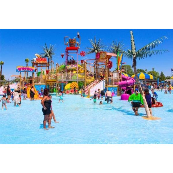 Amusement Splash Water Playground 2-10 Age Kids Interactive Water Play Splash Pads