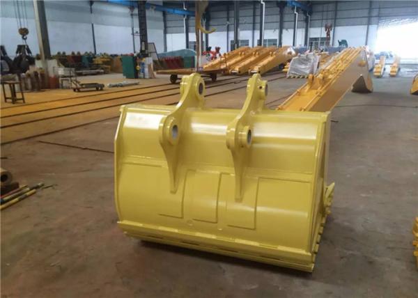Highly Wearable Excavator Digging Bucket For Loading The Tough Rock 3 Month Warranty