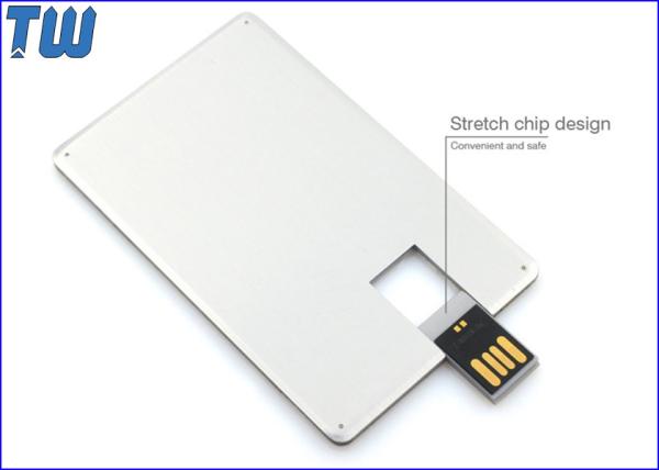 Mini UDP Chip Rotating Credit Card 2GB USB Memory Stick Pen Drive