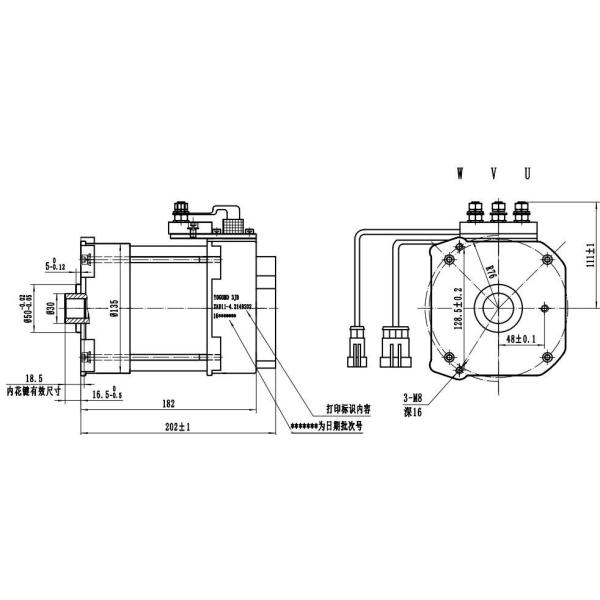 Fully Optimized 2kW AC motor for Electric Vintage Car