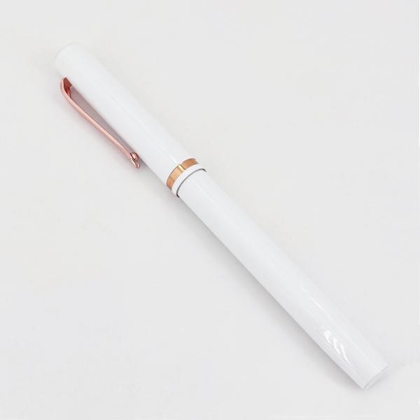 Colorful Plug In Type Metal Roller Ball Pen 0.5mm Aluminum Barrel Signature Pen
