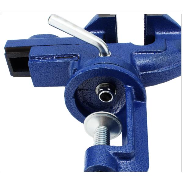 Тиски таблицы 3 дюймов всеобщие основание шарнирного соединения 360 градусов быстрое регулируют