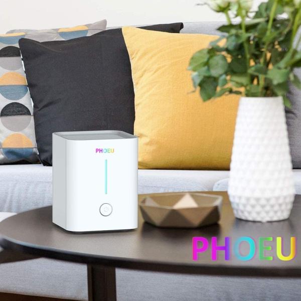 PM2.5 purification Table top mini purifier with UVC LED disinfection and active carbon super quiet design