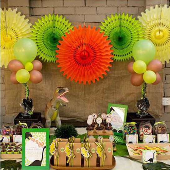 Color folding paper flowers Wedding window party home decoration creative decorations