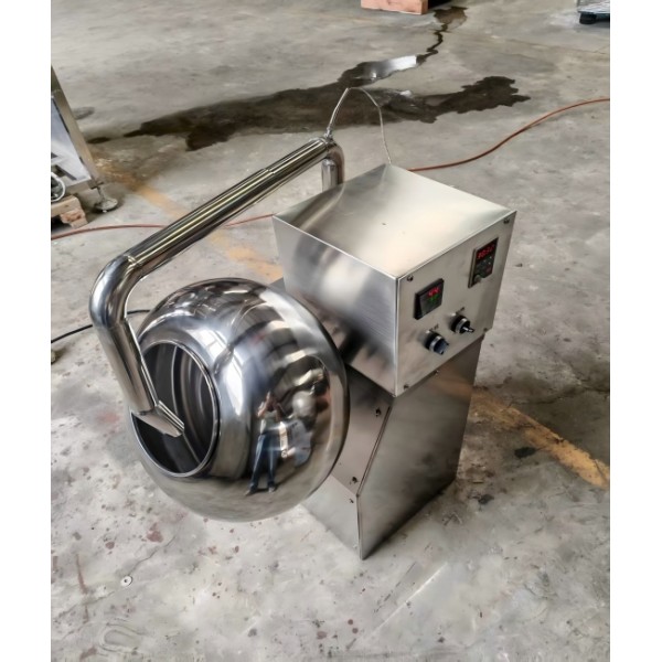 Automatic Chocolate And Sugar Coating Pan Machine For Nuts And Confectionery Industry