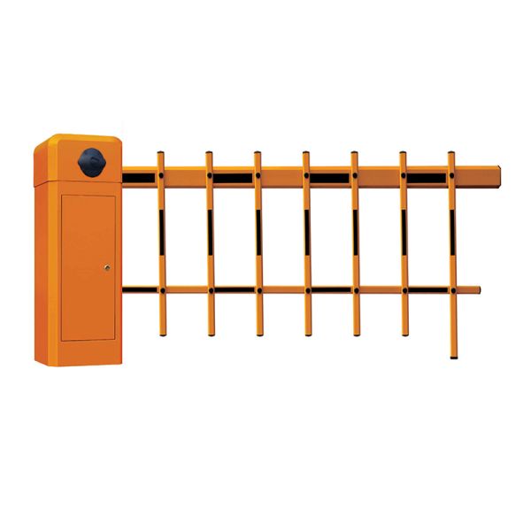 Iron Housing Automatic Boom Barrier Gate 24VDC Traffic Control Barrier Gate Remote Control