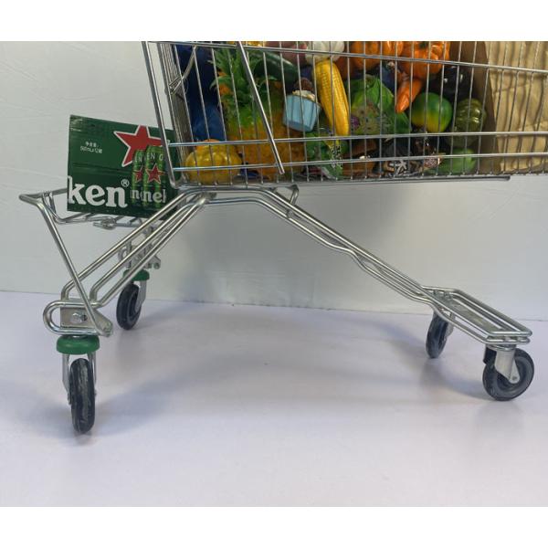 хранение магазина со смешанным ассортиментом 180L покрыло хромом вагонетку покупок супермаркета рынка Европы