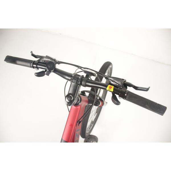 21/24/27 Speed Dual Disc Carbon Mountain Bike For Adults Shimano Tourney Front Derailleur