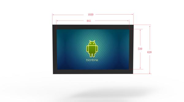 Smart Wall Mounted Digital Display Vertical Advertising Digital Signage Touch Screen