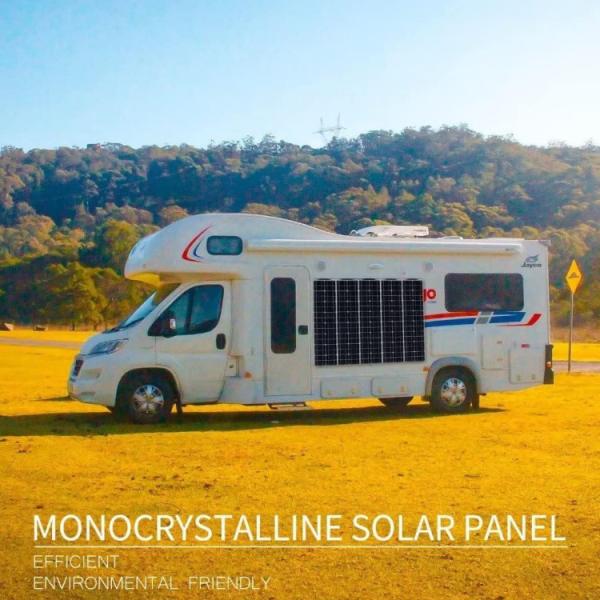 300W Monocrystalline Usb Solar Panel Kit For Motorhome 50A 12-24V