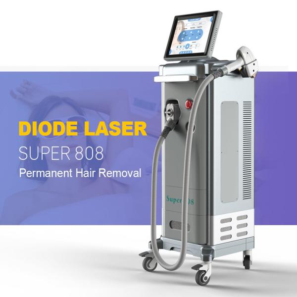 Тип профессиональной машины удаления волос лазера диода TUV 1064nm вертикальный