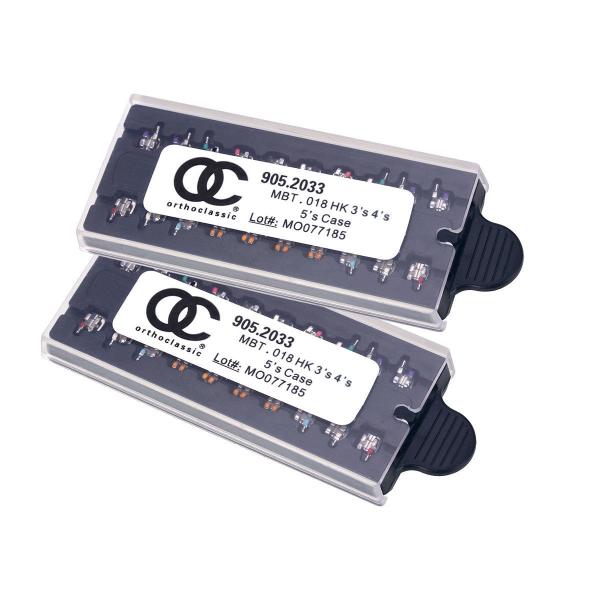 Mini Mbt Metal Dental Braces With 3 4 5 Hook Ultra Small External Shape