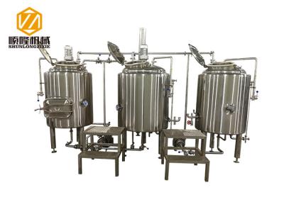 300L Pub Brewery In Line Micro Brewing Equipment For Craft Beer