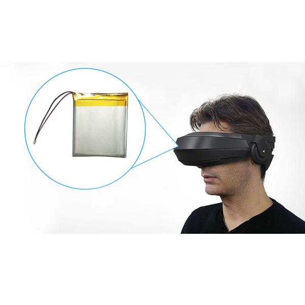 Полимерная липоаккумуляторная батарея 3,7В 900mah Ли-ионная батарея перезаряжаемая