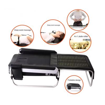 New Trends Chiropractic Spine Therapy Bed Massager Jade Thermal Salon Furniture