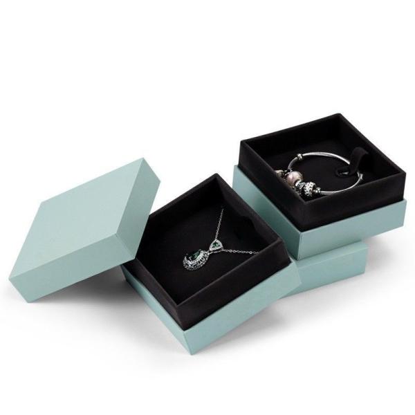 Customized Necklace Earring Jewelry Packaging Gift Paper Box Custom Paper Thickness