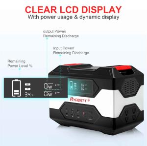 Lithium Iron Phosphate Portable Power Station 1200W Solar Generator、