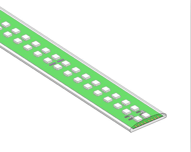 Прокладки 144LEDs гибкие светлые IP68 приведенные SMD5050 20M для минирования